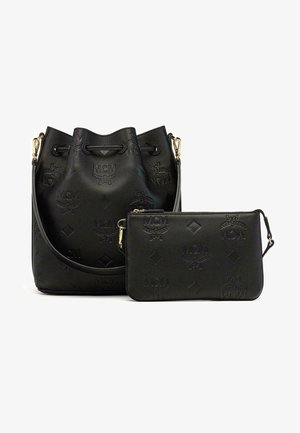 MCM, DESSAU MIT GEPRÄGTEM MONOGRAMM - Sac à main - black