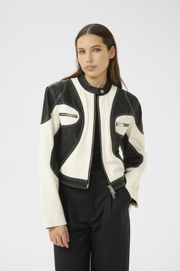 BIRKA - Leather jacket