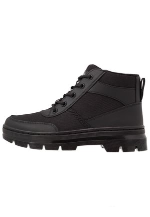 Schnürstiefelette - black