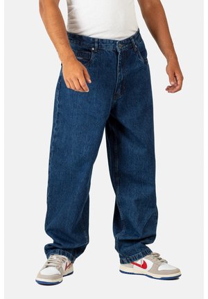 Relaxed fit jeans - dark-blue denim