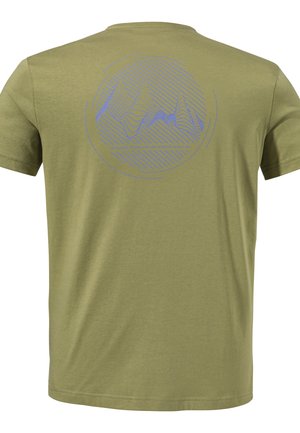 Schöffel BUCHBERG - Print T-shirt - grün