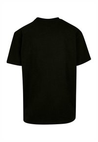 Sort bomulds T-shirt med korte ærmer, rund hals og en afslappet pasform. Glat tekstur uden mønstre eller synlig branding.