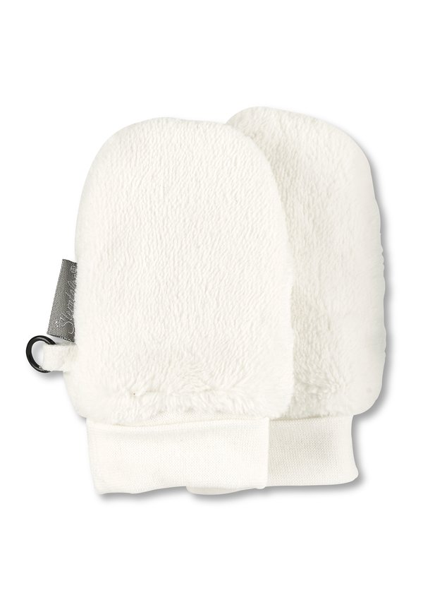 Mittens teddy fleece uni – Fäustling – ecru