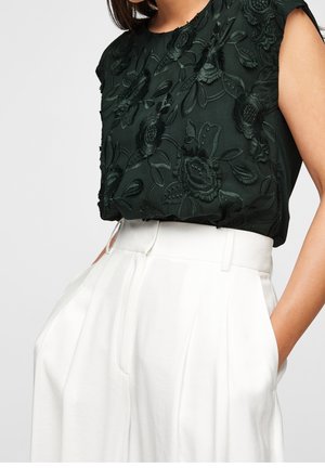 Blus - dark green