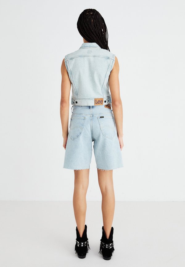 RIDER LOOSE SHORT - Denim shorts - hint of rain2