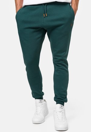 Jogginghose - mottled dark green