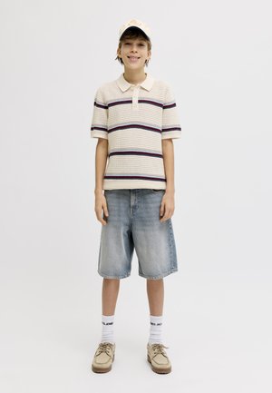 Jack & Jones Junior JJIALEX JJORIGINAL - Kratke hlače od trapera - blue denim