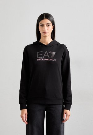 Sweatshirt - black/dusky orchid
