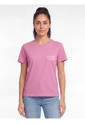 watapparel, WIR KÖNNEN JA FREUNDE BLEIBEN - Print T-shirt - bubble pink