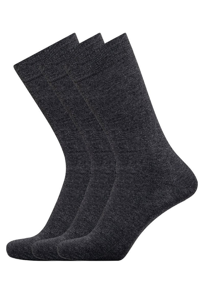 Dovre 3 PACK - Socks - dark grey melange
