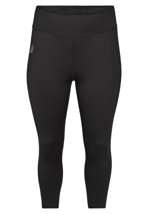 Active by Zizzi ENG ANLIEGENDE - Leggings - Hosen - black