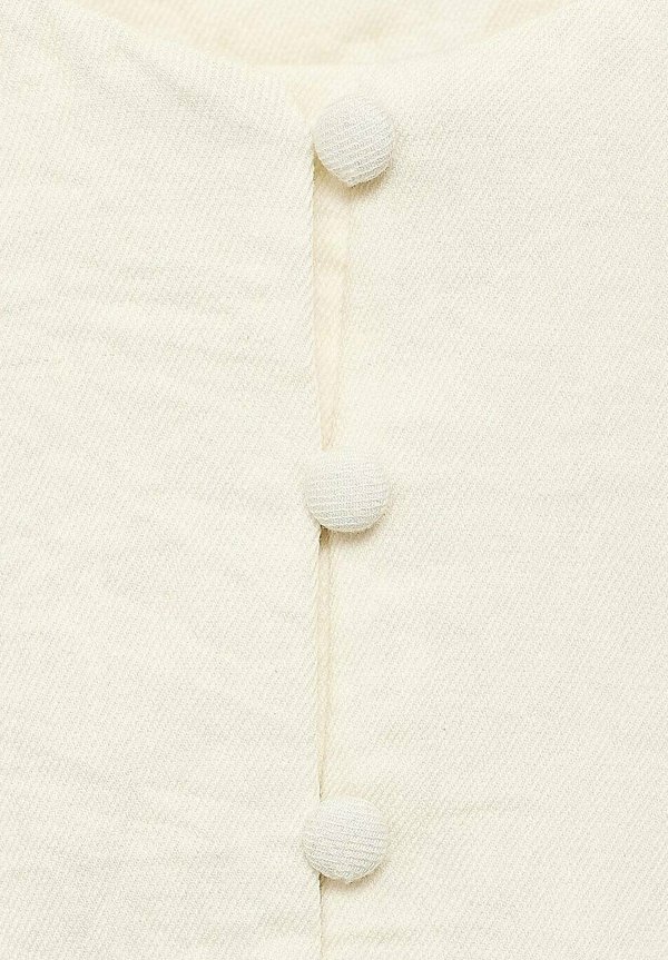 BOW BACK - Waistcoat - beige3