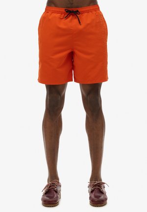 EMBROIDERED INCH  - Shorts da mare - denim co rust orange