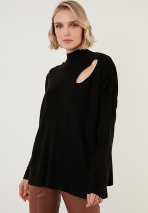 LELA Pulóver - black