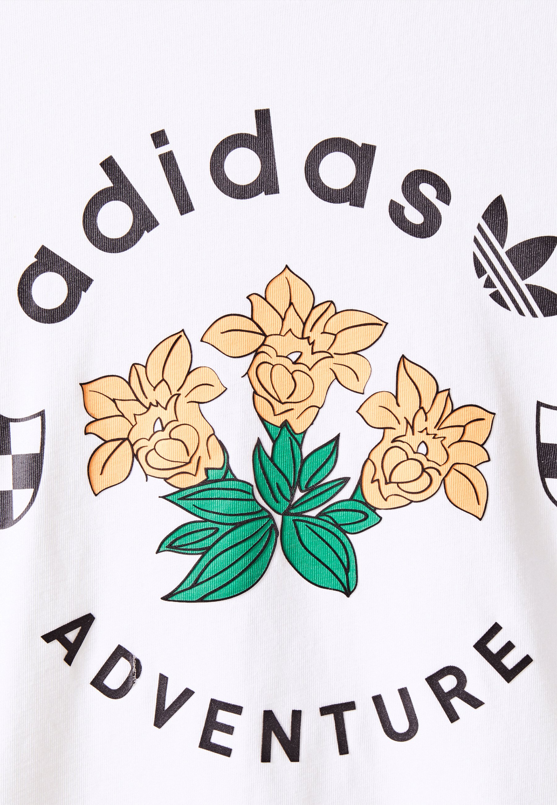 adidas flower tee