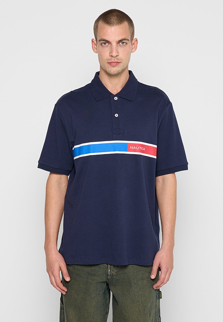 Nautica Poloshirt donkerblauw