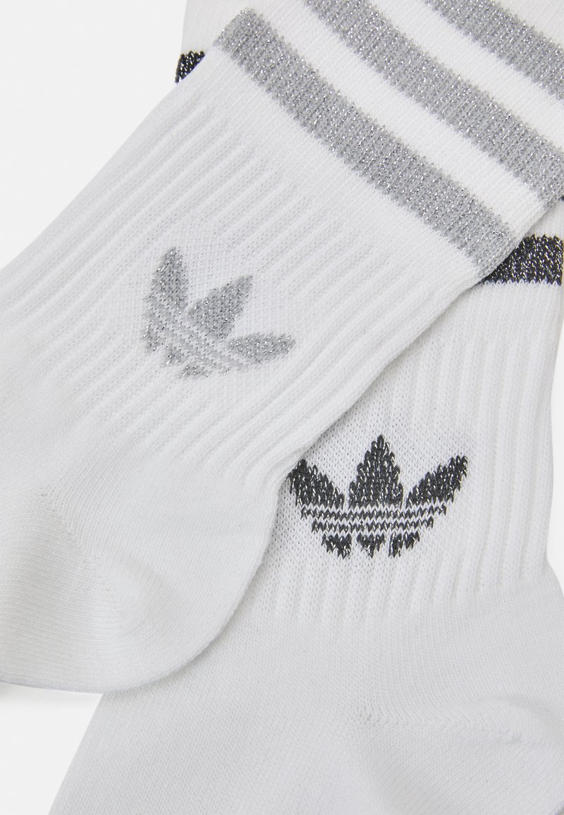 adidas Originals MID CUT UNISEX PACK Calcetines white/grey