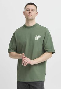 Blend BHJEHON - Marškinėliai su spaudiniu - duck green