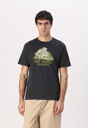 TIMBER SHAPER - Camiseta estampada - off black