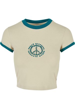 STRETCH  - T-shirt print - softseagrass watergreen