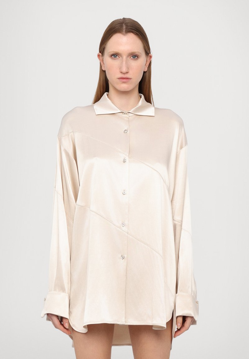 AERON ABIGAIL SHIRT - Užsagstoma palaidinė - silver