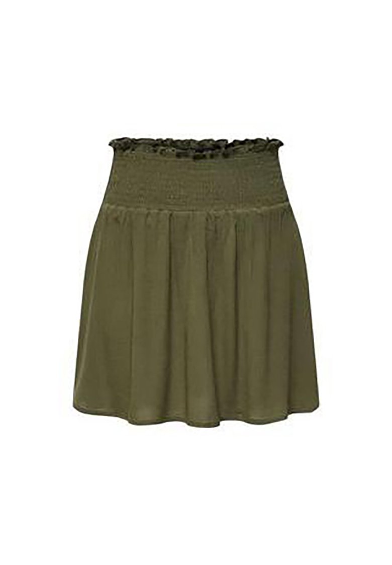 Only A-lijn rok kaki Only A-lijn rok kaki