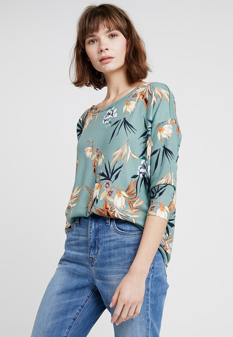 ONLY ONLELCOS AOP JRS NOOS - Langarmshirt - chinois green