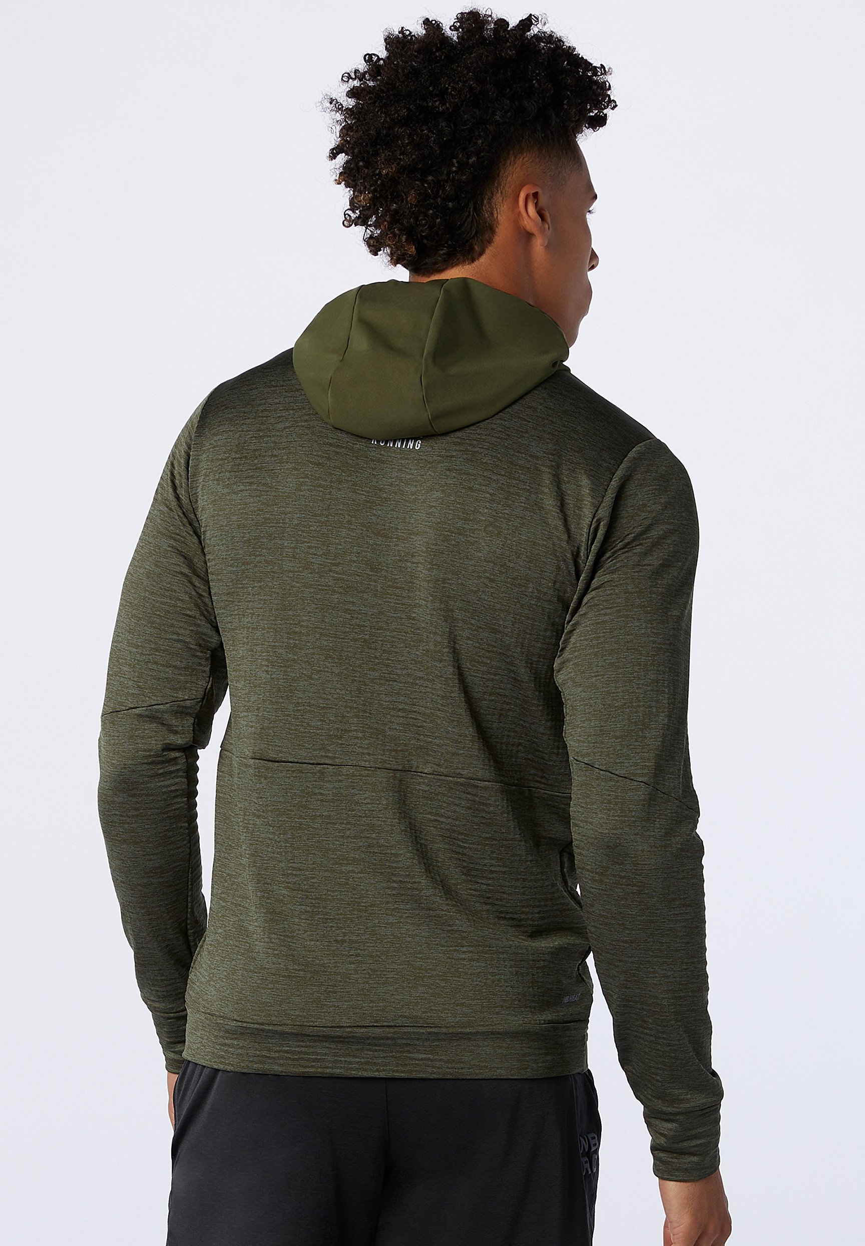 New Balance IMPACT RUN GRID BACK HOODIE 