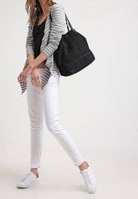 ONLY Felpa con zip - light-blue denim