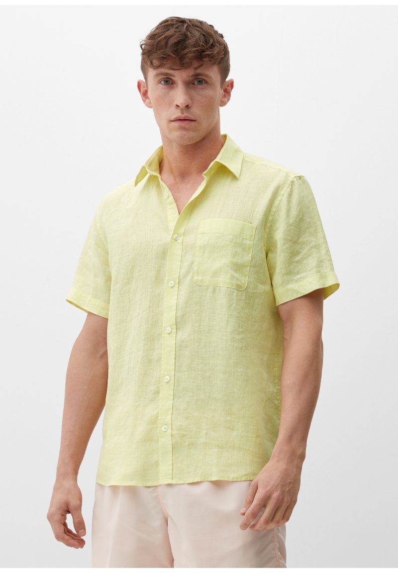 s.Oliver KURZARM - Overhemd - limettengrün