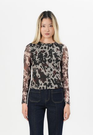 ONLNOVA - Langærmet T-shirt - chocolate lab/wild cowhide