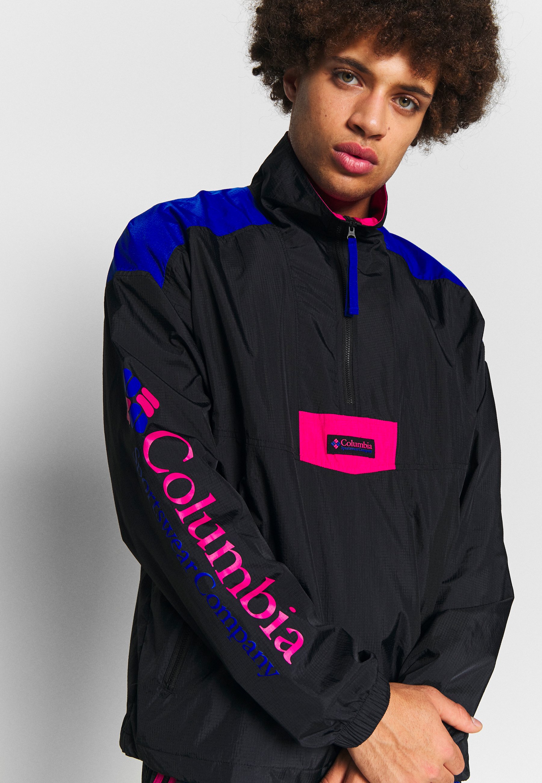Columbia Sportswear Columbia Santa Ana Anorak Jacket In Black 楽天