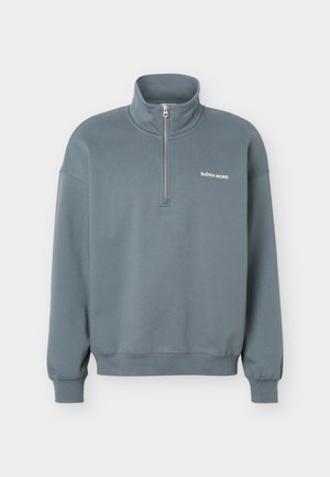 Björn Borg, OVERSIZED HALF ZIP - Bluză de molton - balsam green