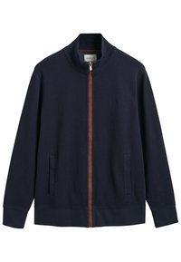 GANT SACKER - Chaqueta de punto - evening blue