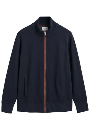 GANT SACKER - Strickjacke - evening blue