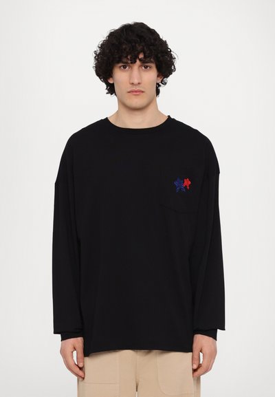 Les Benjamins LONG SLEEVE - Μπλούζα με μακριά μανίκια - black
