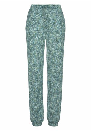 Trousers - grün/bedruckt