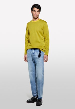 Sisley, WITH PATCH - Langarmshirt - yellow