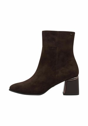 Tamaris Korte laarzen - mocca suede