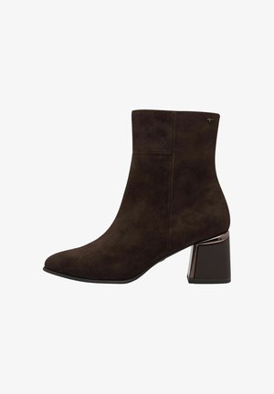 Tamaris Bottines - mocca suede