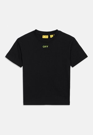OFF-WHITE DIAG TEE UNISEX - T-shirt imprimé - black