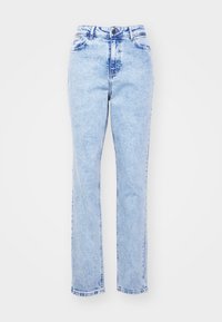 NMDAISY MOM FIT - Relaxed fit -farkut - light blue denim