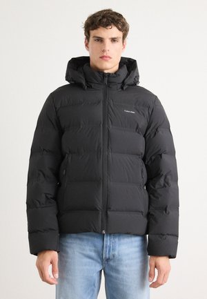 BONDED CHANNEL - Gewatteerde jas - black