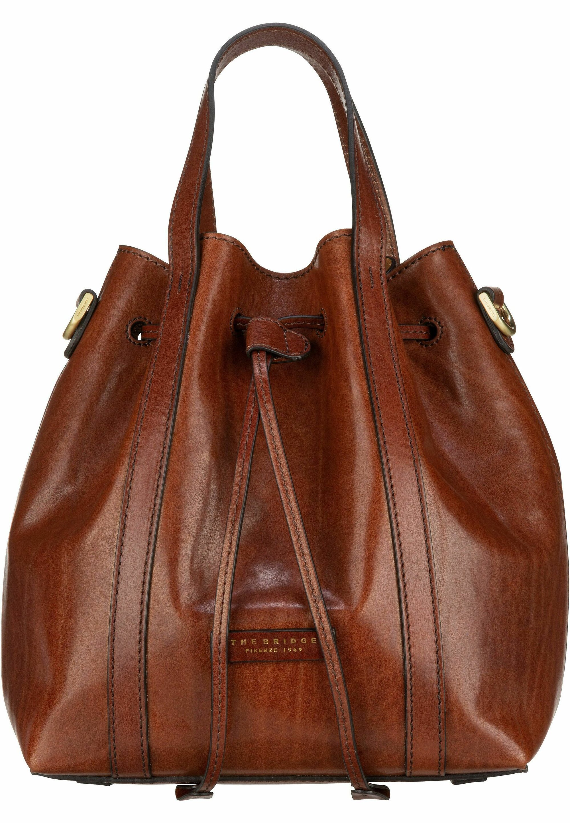 The Bridge VITTORIA Borsa a mano marrone/oro/marrone Zalando