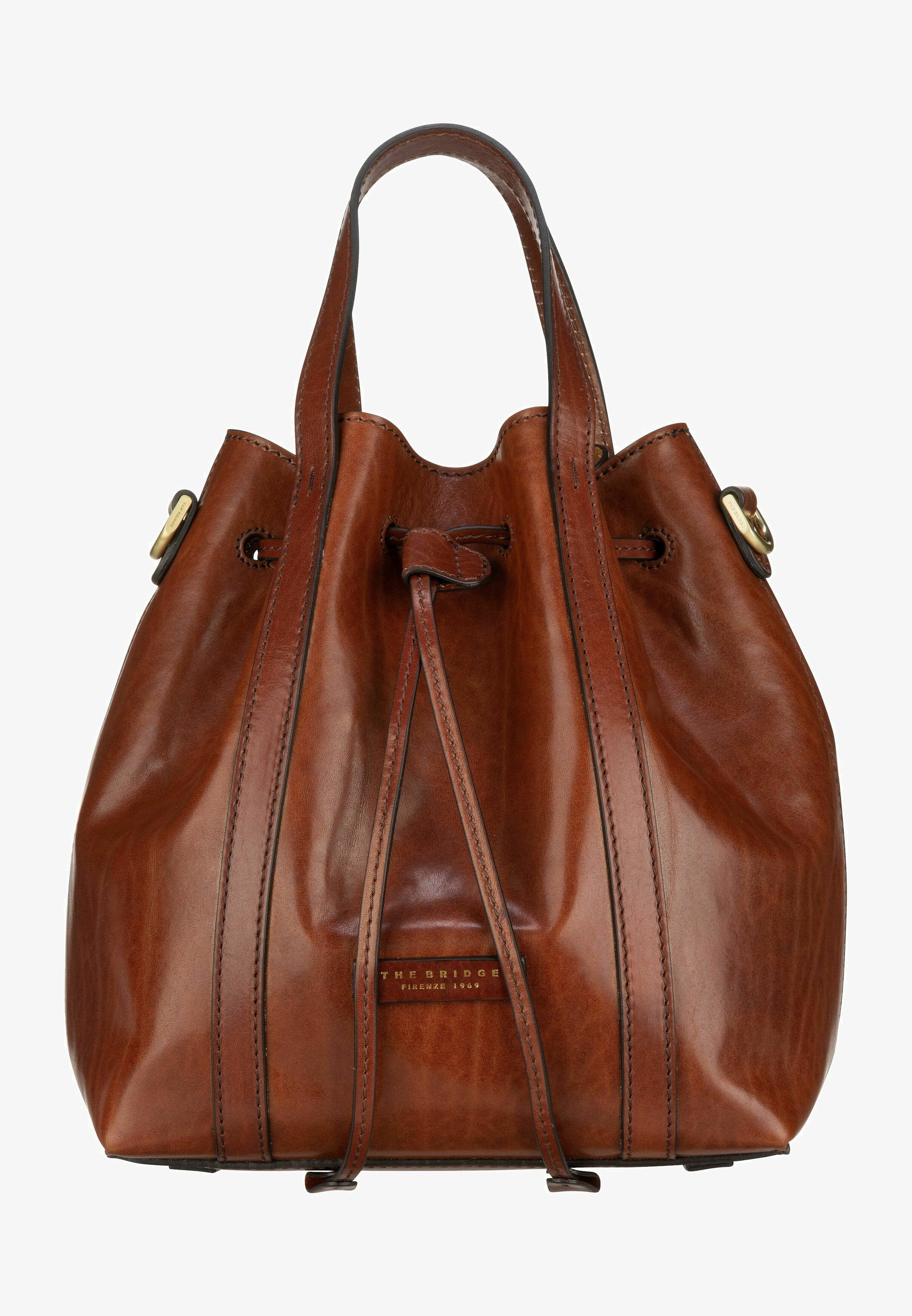 The Bridge VITTORIA Borsa a mano marrone/oro/marrone Zalando