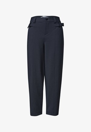 Street One, HIGH WAIST BARREL LEG HOSE IM CASUAL FIT - Pantalon classique - darkest blue