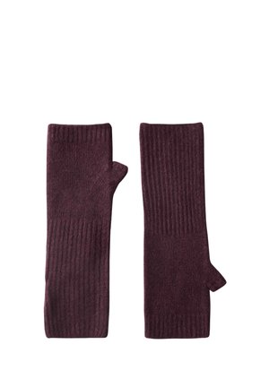 Street One FEINSTRICK ARMWÄRMER IN UNIFARBE - Mitaines - rustic rouge mel