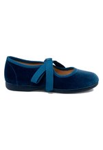 Ballerines En Velours Pour Fille Pisamonas - Semelle Antidérapante, Ruban élastique - Tailles 26 à 36