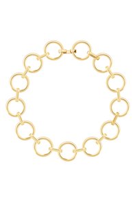 bangle up COLLIER EYELET - BLANC SABLE - Collier - gold coloured