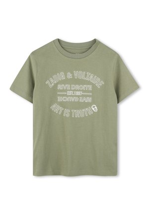 SHORT SLEEVES - T-shirt imprimé - deep olive